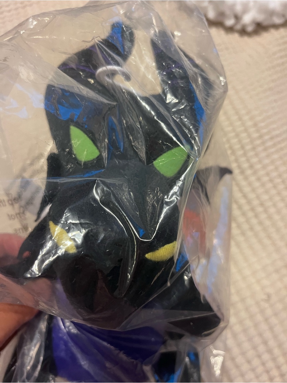 Disney Maleficent Dragon Zipper Mouth Plush